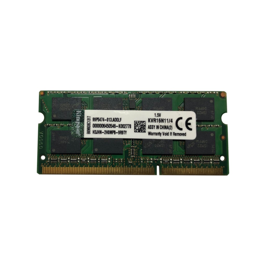 رم لپ تاپ کینگستون مدل 12800 DDR3 1600MHz ظرفیت 4 گیگابایت رم لپ تاپ کینگستون مدل 12800 DDR3 1600MHz ظرفیت 4 گیگابایت