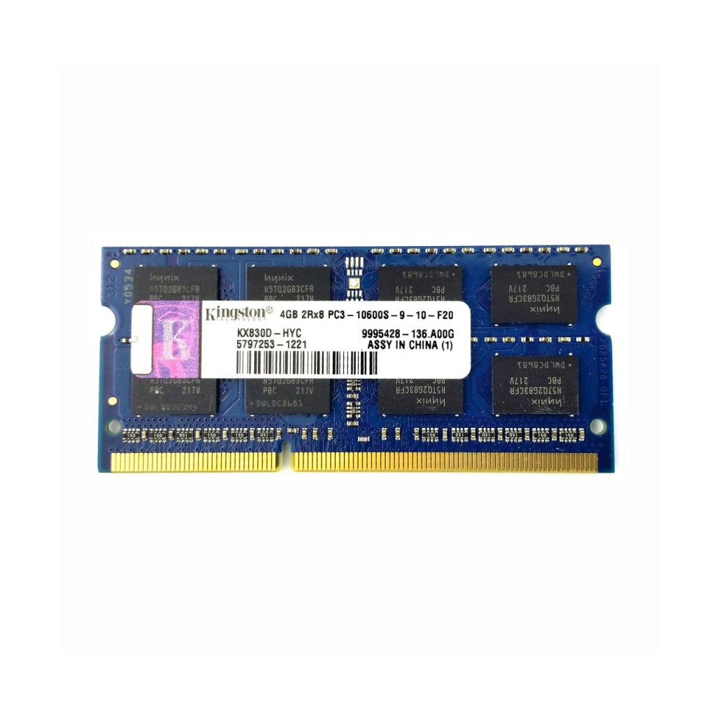 رم لپ تاپ کینگستون مدل 1333 DDR3 PC3 10600S MHz ظرفیت 4 گیگابایت رم لپ تاپ کینگستون مدل 1333 DDR3 PC3 10600S MHz ظرفیت 4 گیگابایت