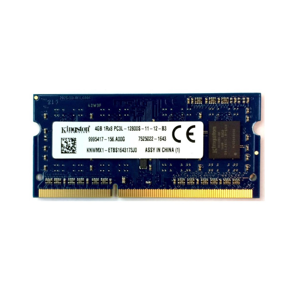 رم لپ تاپ کینگستون مدل 1600 DDR3L PC3L 12800S MHz ظرفیت 4 گیگابایت رم لپ تاپ کینگستون مدل 1600 DDR3L PC3L 12800S MHz ظرفیت 4 گیگابایت