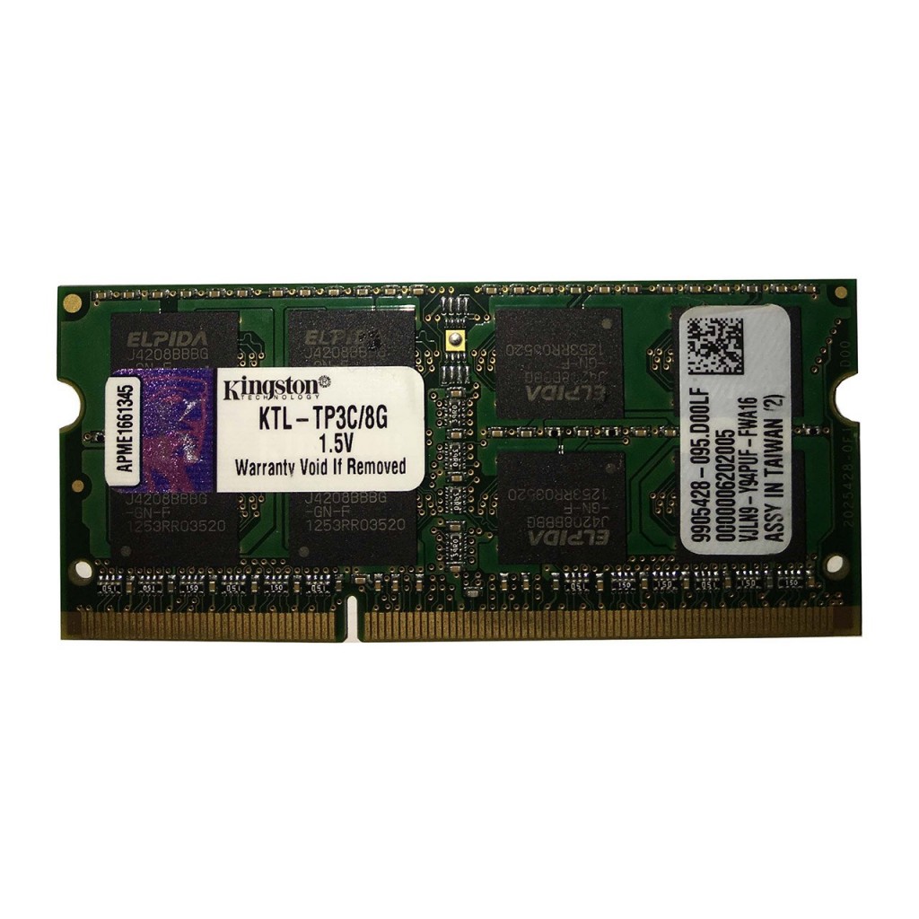 رم لپ تاپ کینگستون مدل DDR3 12800S MHz ظرفیت 8 گیگابایت رم لپ تاپ کینگستون مدل DDR3 12800S MHz ظرفیت 8 گیگابایت