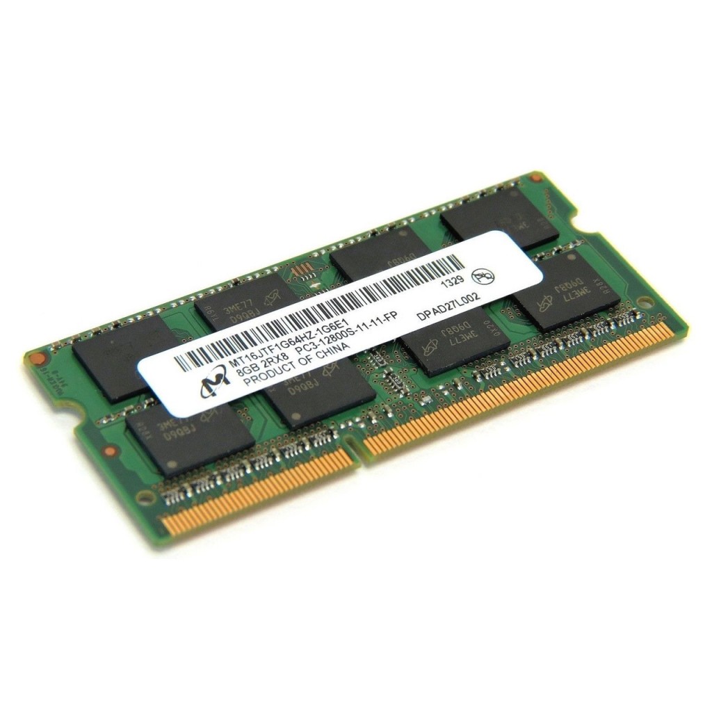 رم لپ تاپ میکرون مدل DDR3 PC3 12800S MHz ظرفیت 8 گیگابایت رم لپ تاپ میکرون مدل DDR3 PC3 12800S MHz ظرفیت 8 گیگابایت