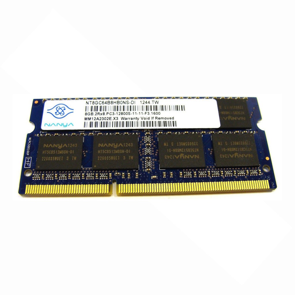 رم لپ تاپ نانیا مدل DDR3 PC3 12800S MHz ظرفیت 8 گیگابایت رم لپ تاپ نانیا مدل DDR3 PC3 12800S MHz ظرفیت 8 گیگابایت