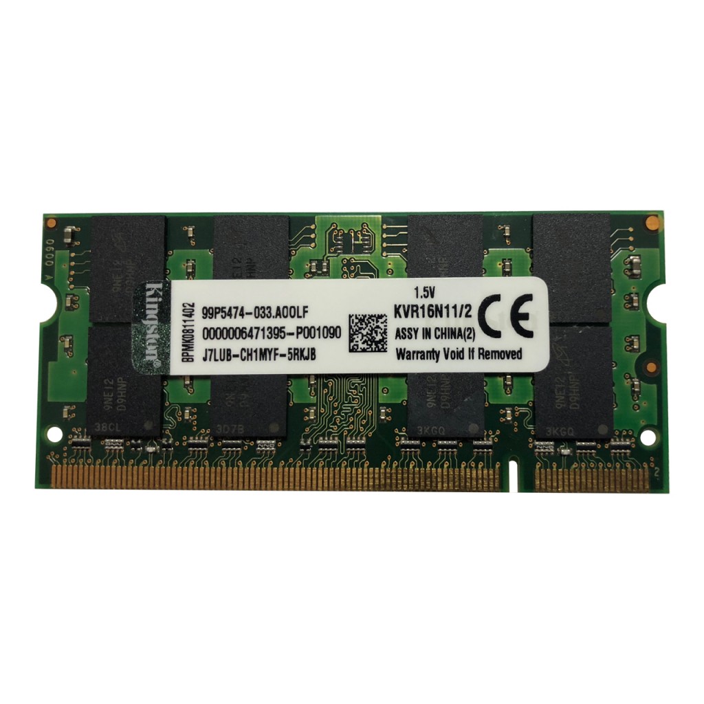 رم لپ تاپ کینگستون مدل DDR3 1600MHz ظرفیت 2 گیگابایت رم لپ تاپ کینگستون مدل DDR3 1600MHz ظرفیت 2 گیگابایت