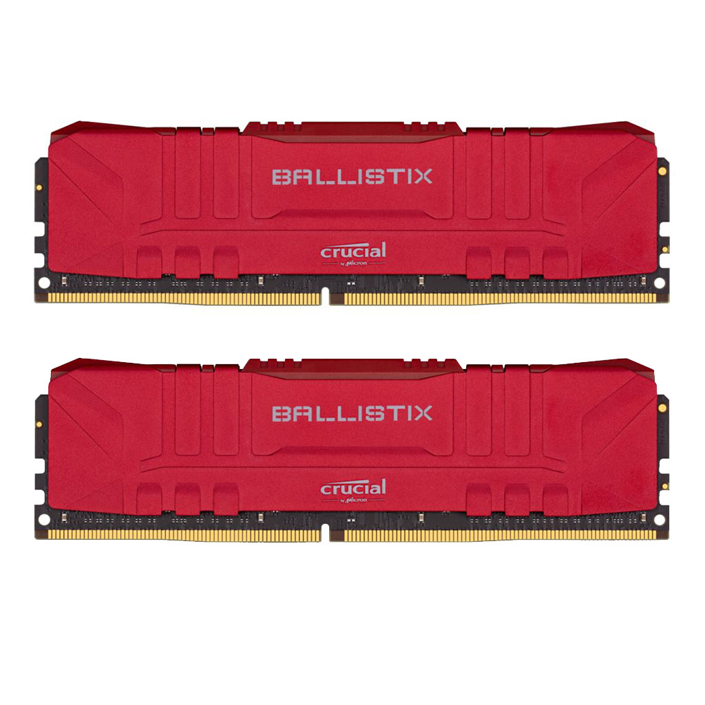 رم کامپیوتر کروشیال DDR4 دو کاناله 3600 مگاهرتز CL16 مدل BALLISTIX ظرفیت 32 گیگابایت رم کامپیوتر کروشیال DDR4 دو کاناله 3600 مگاهرتز CL16 مدل BALLISTIX ظرفیت 32 گیگابایت