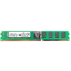 رم کامپیوتر کینگستون DDR3 تک کاناله 1600 مگاهرتز CL11 مدل KVR ظرفیت 2 گیگابایت