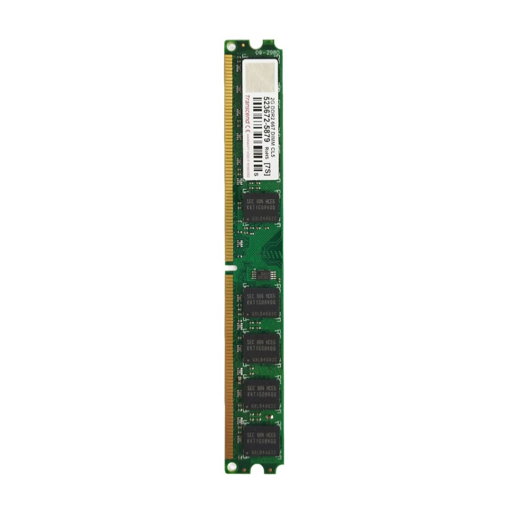 رم کامپیوتر DDR2-667 تک کاناله  CL5 ترنسند مدل 524905-7929 ظرفیت 2 گیگابایت