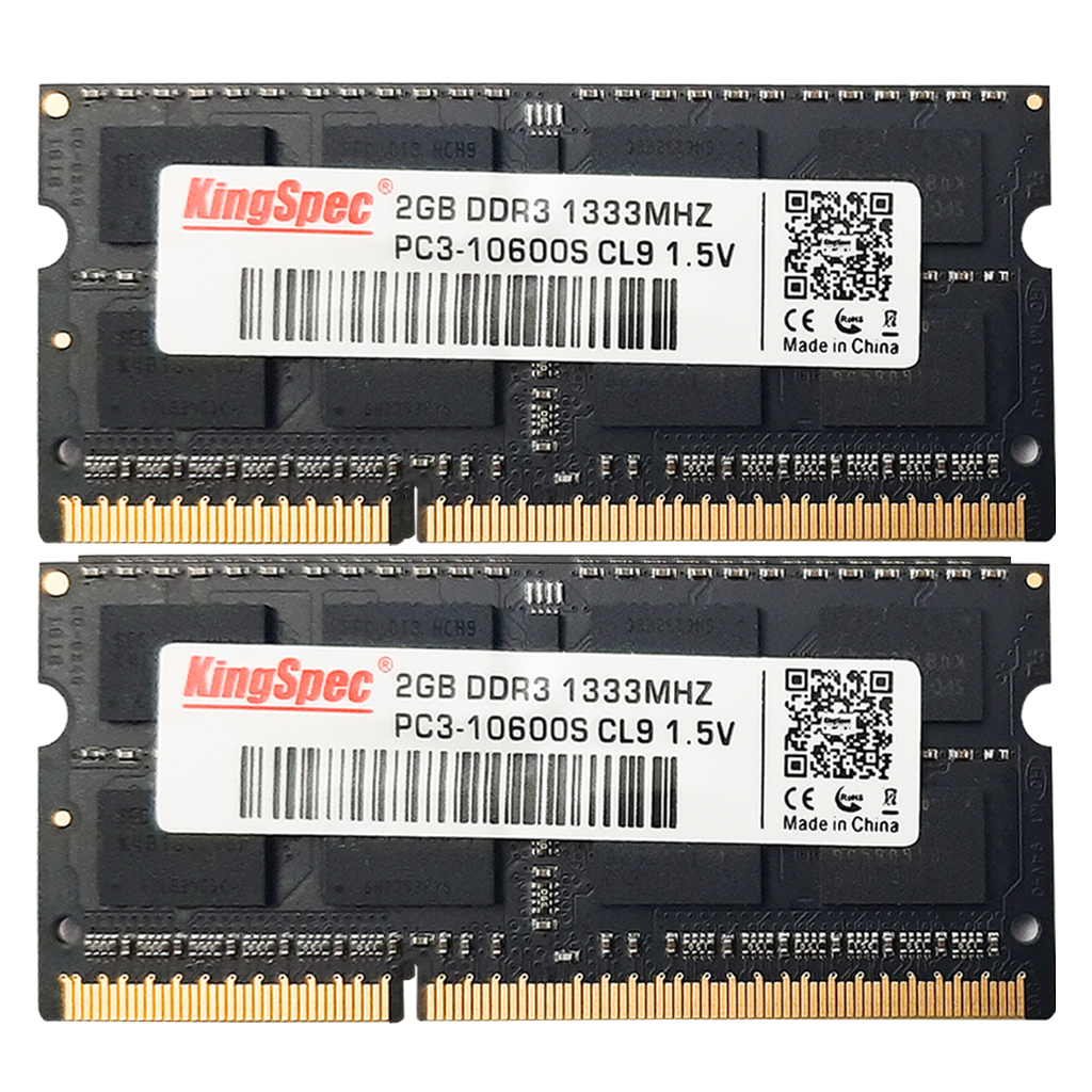 رم لپ تاپ DDR3 دو کاناله 1333 مگاهرتز CL9 کینگ اسپک مدل 10600S ظرفیت 4 گیگابایت رم لپ تاپ DDR3 دو کاناله 1333 مگاهرتز CL9 کینگ اسپک مدل 10600S ظرفیت 4 گیگابایت