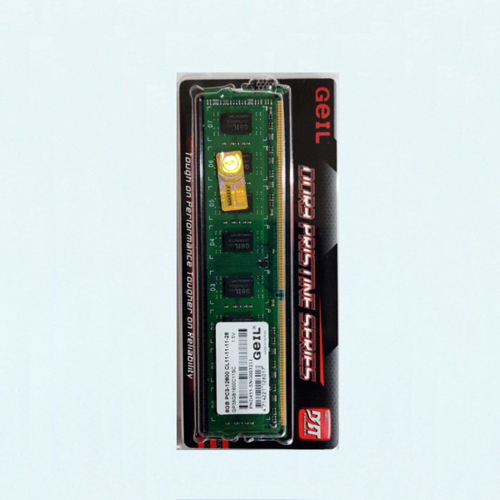 رم کامپیوتر DDR3 دو کاناله 1600 مگاهرتز CL11 گیل مدل Pristine ظرفیت 8 گیگابایت رم کامپیوتر DDR3 دو کاناله 1600 مگاهرتز CL11 گیل مدل Pristine ظرفیت 8 گیگابایت