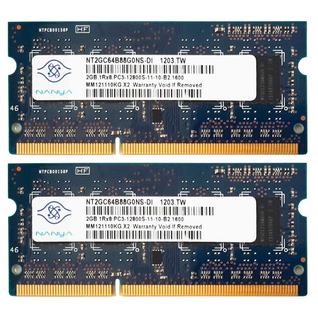 رم لپ تاپ DDR3 دو کاناله 1600مگاهرتز CL11 نانیا مدل 12800s ظرفیت 4 گیگابایت رم لپ تاپ DDR3 دو کاناله 1600مگاهرتز CL11 نانیا مدل 12800s ظرفیت 4 گیگابایت