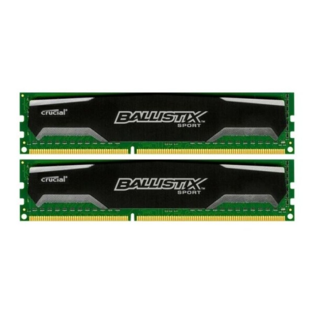 رم کامپیوتر DDR3 دو کاناله 1600 مگاهرتز CL9 کروشیال مدل BALLISTIX SPORT ظرفیت 8 گیگابایت رم کامپیوتر DDR3 دو کاناله 1600 مگاهرتز CL9 کروشیال مدل BALLISTIX SPORT ظرفیت 8 گیگابایت