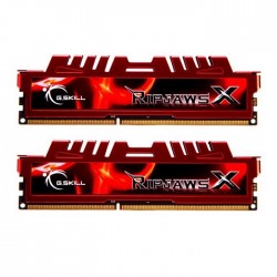 رم کامپیوتر DDR3 دو کاناله 1600 مگاهرتز CL9 جی اسکیل مدل RIPJAWS-X ظرفیت 16 گیگابایت