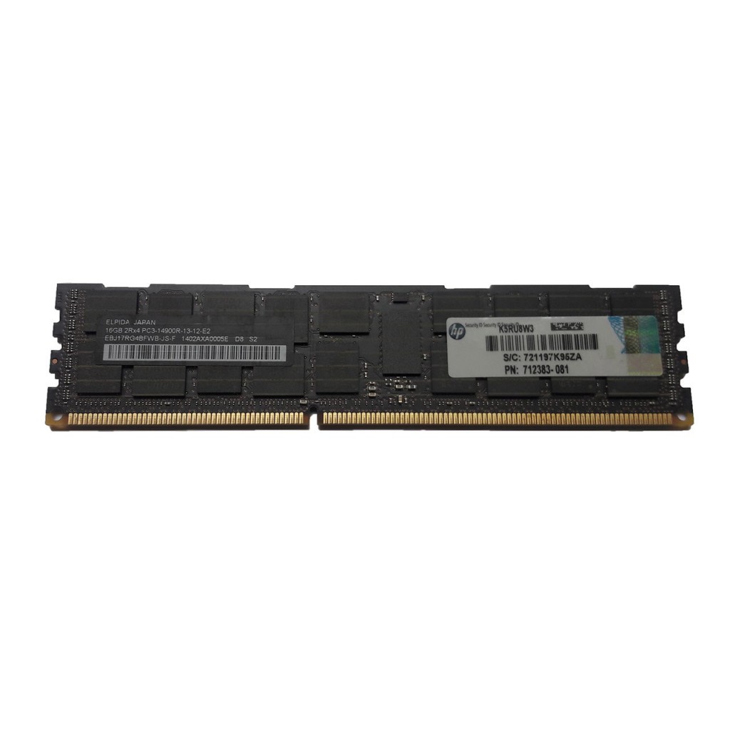 رم کامپیوتر DDR3 دو کاناله 1866 مگاهرتز ECC اچ پی مدل PC3-14900 ظرفیت 16 گیگابایت رم کامپیوتر DDR3 دو کاناله 1866 مگاهرتز ECC اچ پی مدل PC3-14900 ظرفیت 16 گیگابایت