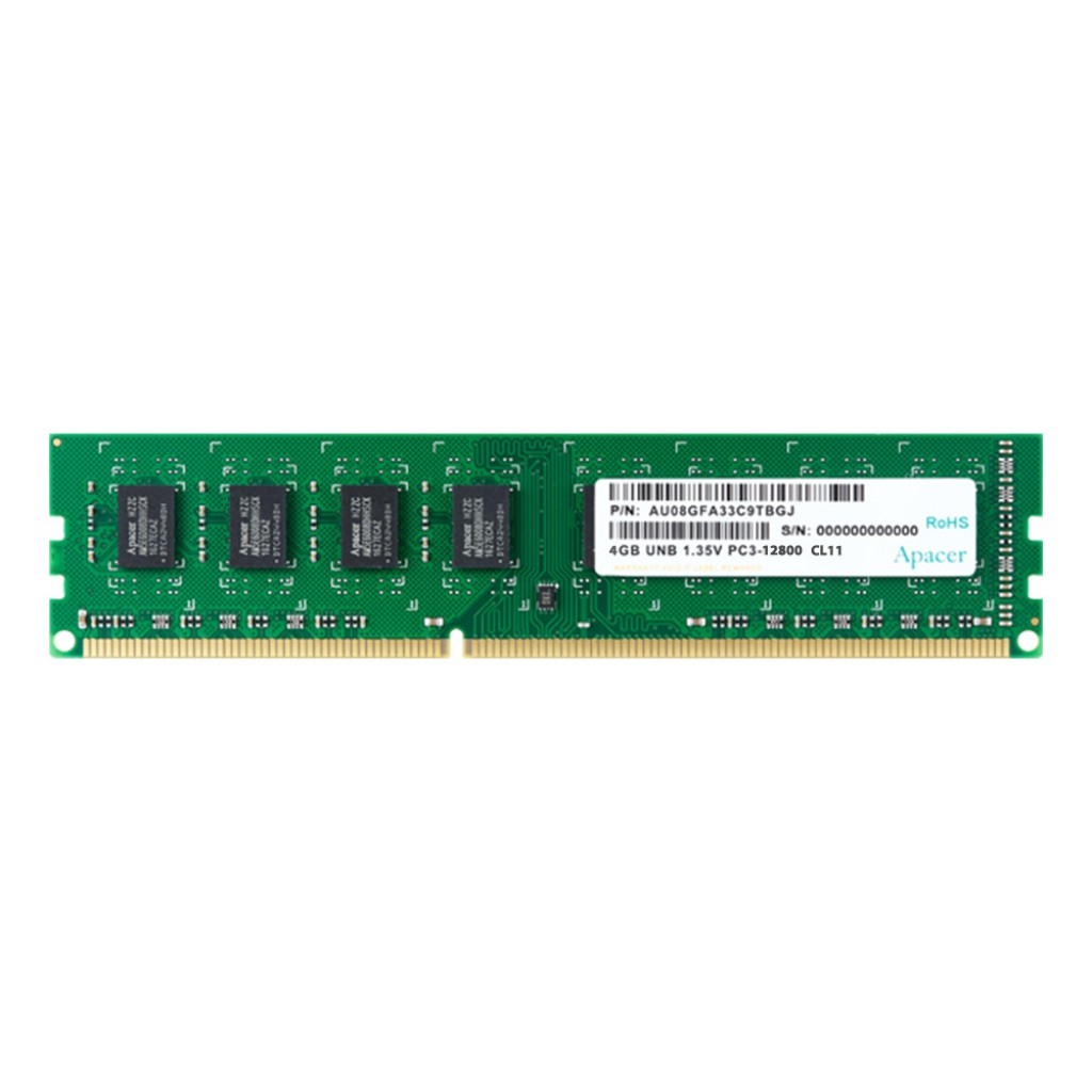 رم کامپیوتر DDR3-L تک کاناله 1600 مگاهرتز CL11 اپیسر ظرفیت 4 گیگابایت رم کامپیوتر DDR3-L تک کاناله 1600 مگاهرتز CL11 اپیسر ظرفیت 4 گیگابایت