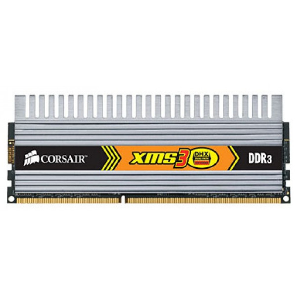 رم کامپیوتر DDR3 تک کاناله 1333 مگاهرتز CL9 کورسیر مدل XMS3-DHX ظرفیت 2 گیگابایت رم کامپیوتر DDR3 تک کاناله 1333 مگاهرتز CL9 کورسیر مدل XMS3-DHX ظرفیت 2 گیگابایت