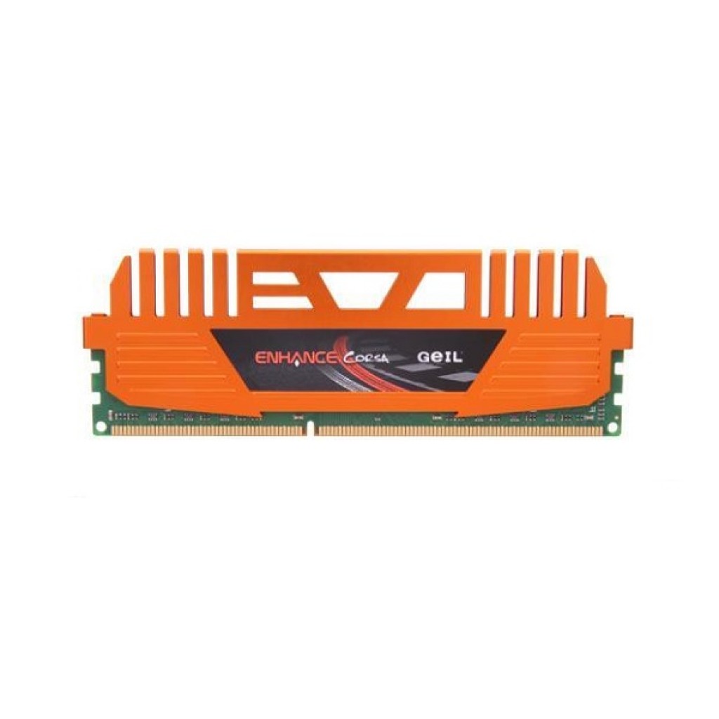 رم کامپیوتر DDR3 تک کاناله 1333 مگاهرتز CL9 گیل مدل ENHANCE-CORSA ظرفیت 4 گیگابایت رم کامپیوتر DDR3 تک کاناله 1333 مگاهرتز CL9 گیل مدل ENHANCE-CORSA ظرفیت 4 گیگابایت