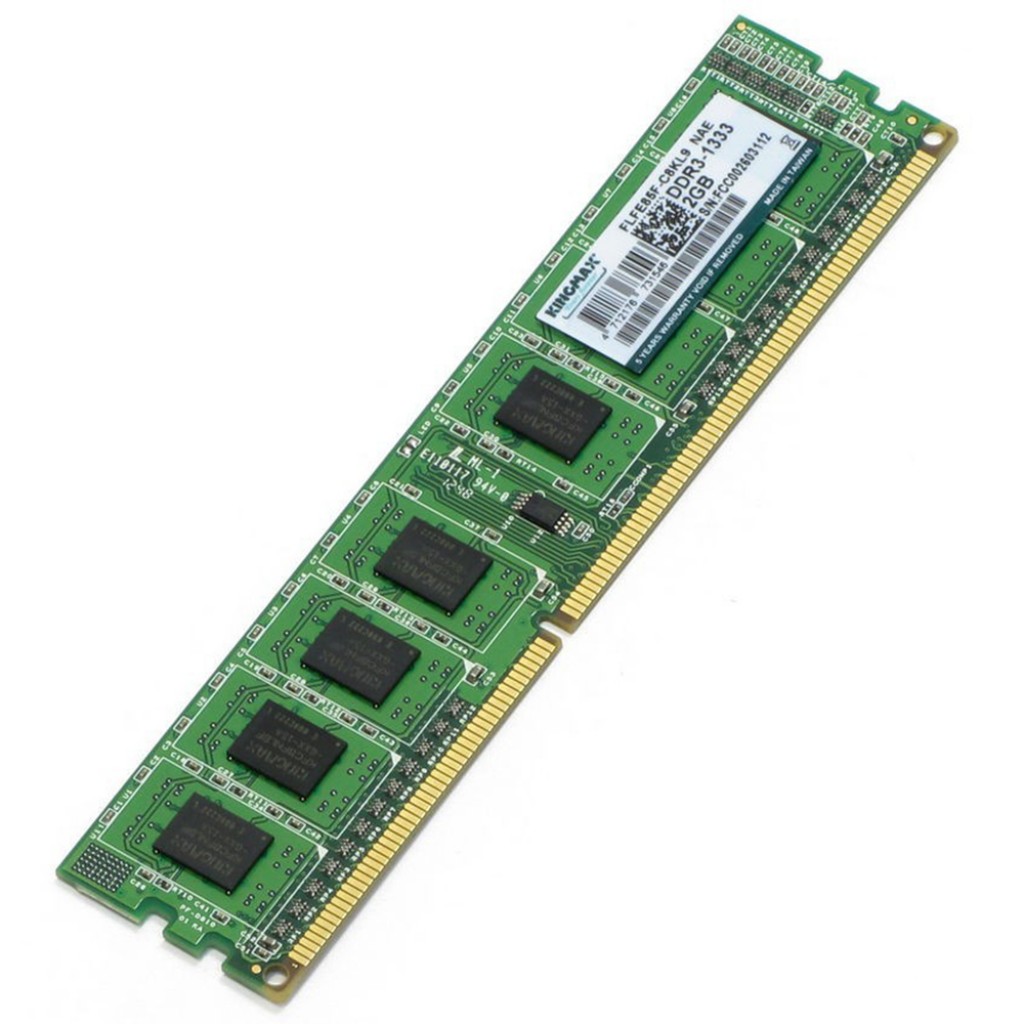 رم کامپیوتر DDR3 تک کاناله 1333 مگاهرتز CL9 کینگ مکس مدل FLFE85F-C8KL9 ظرفیت 2 گیگابایت رم کامپیوتر DDR3 تک کاناله 1333 مگاهرتز CL9 کینگ مکس مدل FLFE85F-C8KL9 ظرفیت 2 گیگابایت
