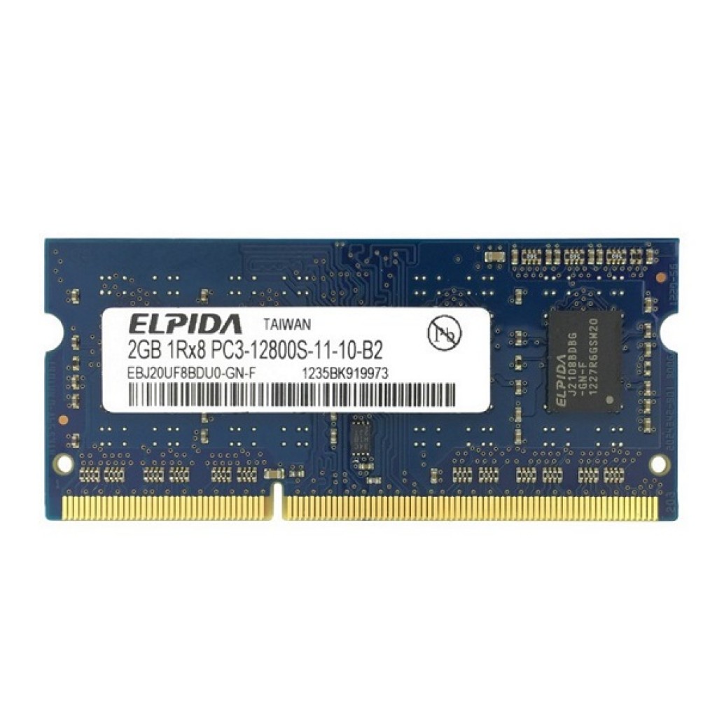 رم لپ تاپ DDR3 تک کاناله 1600 مگاهرتز CL11 الپیدا مدل PC3-12800 ظرفیت 2 گیگابایت رم لپ تاپ DDR3 تک کاناله 1600 مگاهرتز CL11 الپیدا مدل PC3-12800 ظرفیت 2 گیگابایت