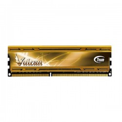 رم کامپیوتر DDR3 تک کاناله 1600 مگاهرتز CL9 تیم گروپ مدل VULKAN ظرفیت 4 گیگابایت