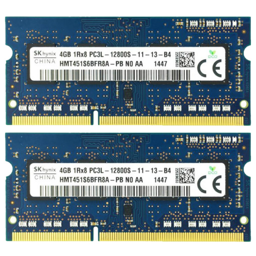 رم لپتاپ DDR3L دوکاناله 1600 مگاهرتز CL11 اس کی هاینیکس مدل 12800S ظرفیت 8 گیگابایت رم لپتاپ DDR3L دوکاناله 1600 مگاهرتز CL11 اس کی هاینیکس مدل 12800S ظرفیت 8 گیگابایت