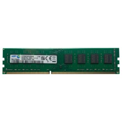 رم کامپیوتر DDR3L دو كاناله  سامسونگ مدل PC3L-12800U ظرفيت 8 گيگابايت