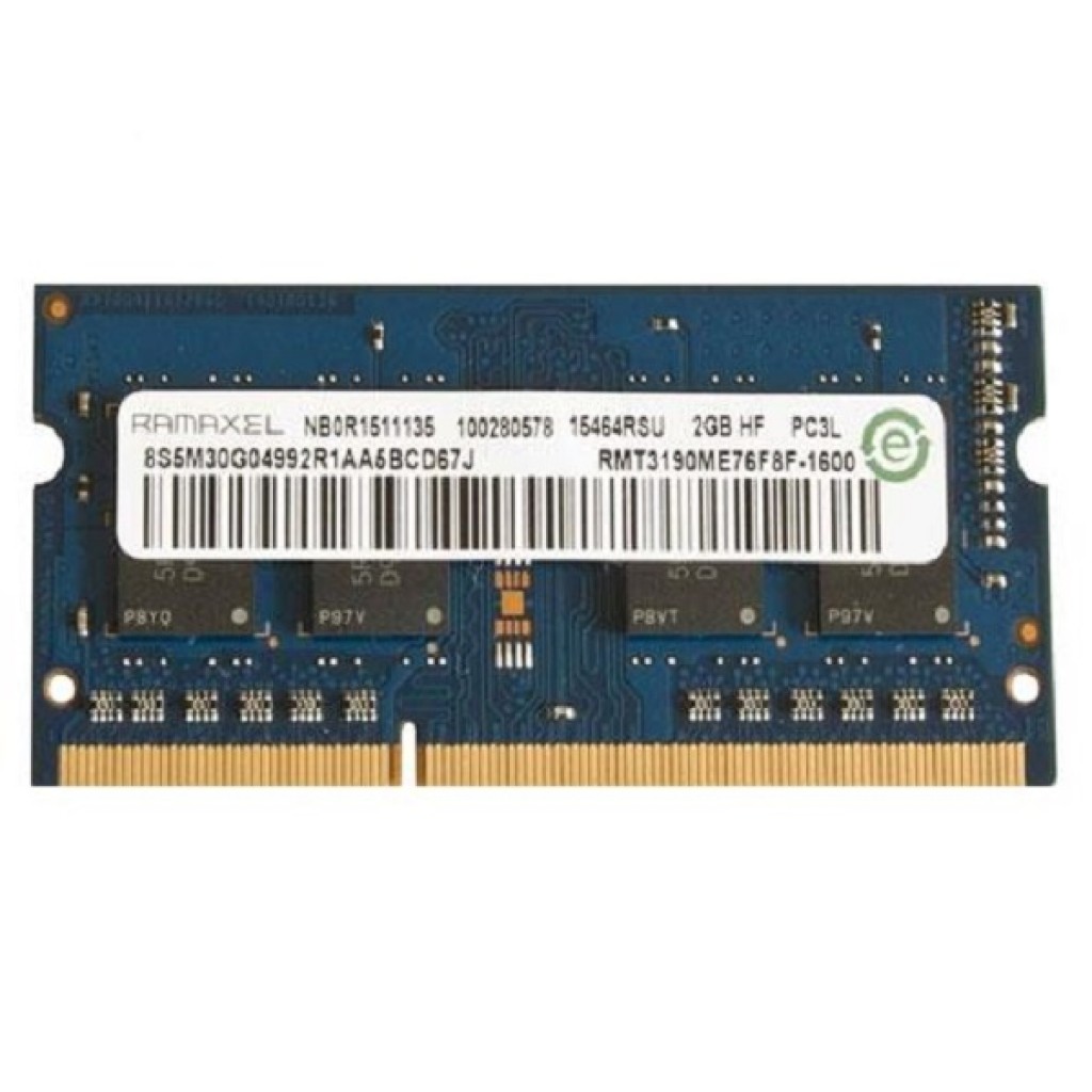 رم لپ تاپ DDR3L تک کاناله 1600 مگاهرتز CL11 رامکسل مدل PC3L-12800 ظرفیت 2 گیگابایت رم لپ تاپ DDR3L تک کاناله 1600 مگاهرتز CL11 رامکسل مدل PC3L-12800 ظرفیت 2 گیگابایت