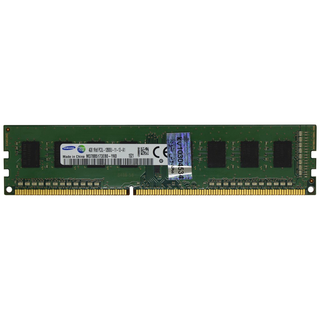 رم کامپیوتر DDR3L تک کاناله 1600 مگاهرتز CL11 سامسونگ مدل M378 ظرفیت 4 گیگابایت رم کامپیوتر DDR3L تک کاناله 1600 مگاهرتز CL11 سامسونگ مدل M378 ظرفیت 4 گیگابایت