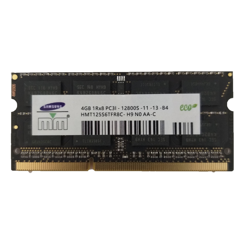 رم لپ تاپ DDR3L تک کاناله 1600 مگاهرتز CL9 سامسونگ مدل PC3L ظرفیت 4 گیگابایت رم لپ تاپ DDR3L تک کاناله 1600 مگاهرتز CL9 سامسونگ مدل PC3L ظرفیت 4 گیگابایت