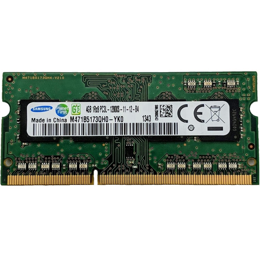 رم لپ تاپ DDR3L تک کاناله 1600 مگاهرتز 12800s سامسونگ مدل YK0 ظرفیت 2 گیگابایت رم لپ تاپ DDR3L تک کاناله 1600 مگاهرتز 12800s سامسونگ مدل YK0 ظرفیت 2 گیگابایت