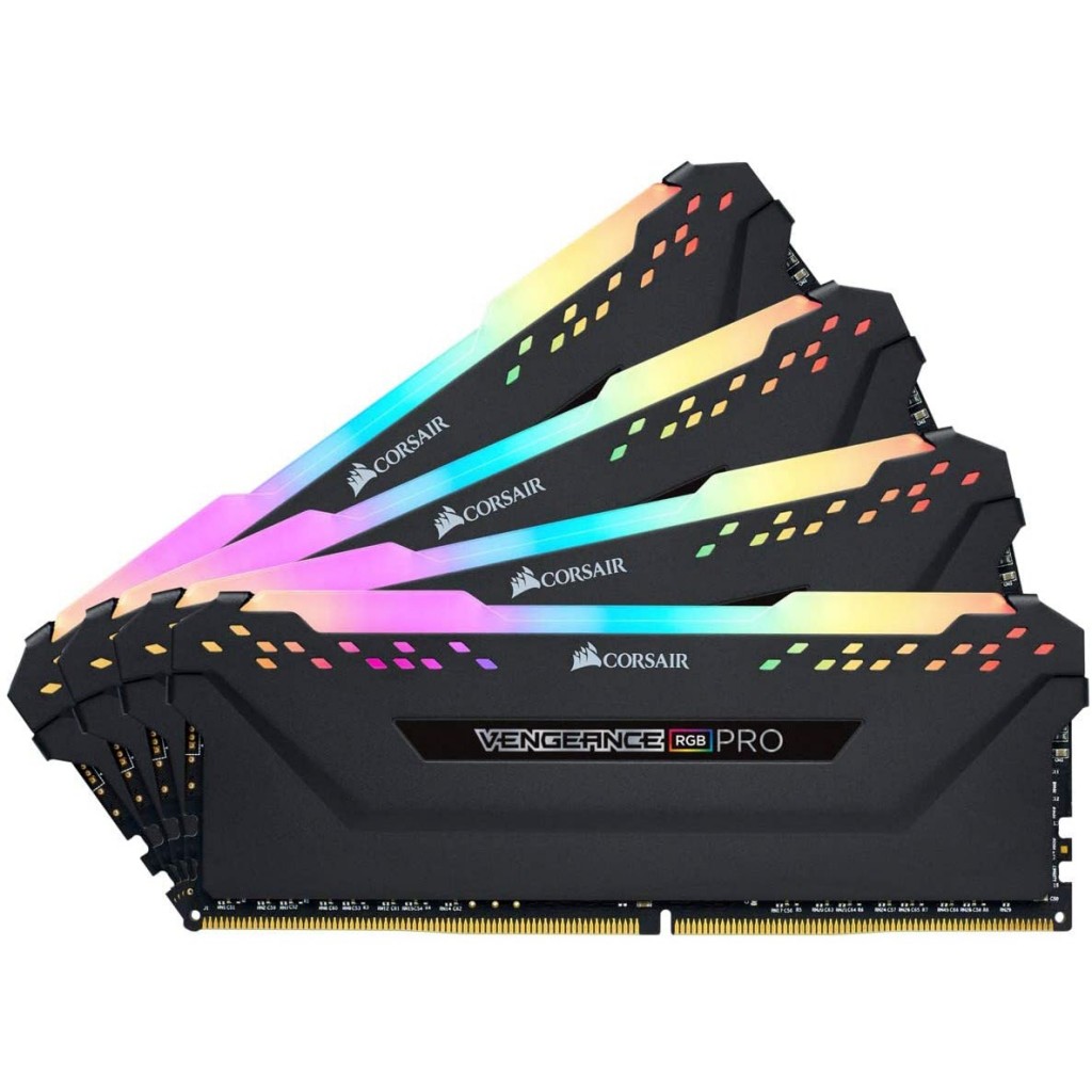 رم کامپیوتر DDR4 چهار کاناله 3600 مگاهرتز CL18 کورسیر ظرفیت 32 گیگابایت رم کامپیوتر DDR4 چهار کاناله 3600 مگاهرتز CL18 کورسیر ظرفیت 32 گیگابایت