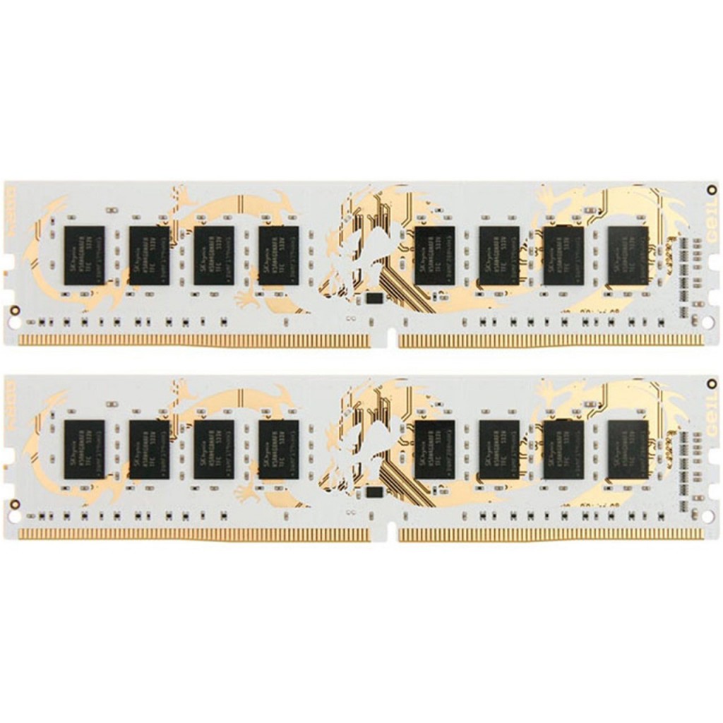 رم کامپیوتر DDR4 دو کاناله 2400 مگاهرتز CL14 گیل مدل Dragon RAM ظرفیت 8 گیگابایت رم کامپیوتر DDR4 دو کاناله 2400 مگاهرتز CL14 گیل مدل Dragon RAM ظرفیت 8 گیگابایت