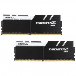 رم کامپیوتر DDR4 دو کاناله 2400 مگاهرتز CL15 جی اسکیل مدل TRIDENT Z RGB ظرفیت 16 گیگابایت