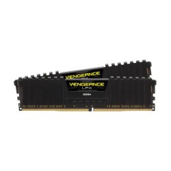 رم کامپیوتر DDR4 دو کاناله 2400 مگاهرتز CL16 کورسیر مدل VENGEANCE LPX ظرفیت 16 گیگابایت