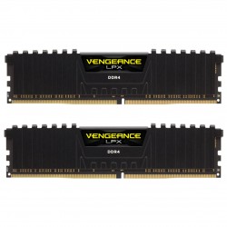رم کامپیوتر DDR4 دو کاناله 2400 مگاهرتز CL16 کورسیر مدل Vengeance LPX ظرفیت 32 گیگابایت