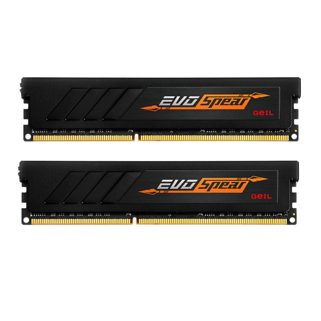 رم کامپیوتر DDR4 دو کاناله 2400 مگاهرتز CL16 گیل مدل Evo SPEAR ظرفیت 32 گیگابایت رم کامپیوتر DDR4 دو کاناله 2400 مگاهرتز CL16 گیل مدل Evo SPEAR ظرفیت 32 گیگابایت