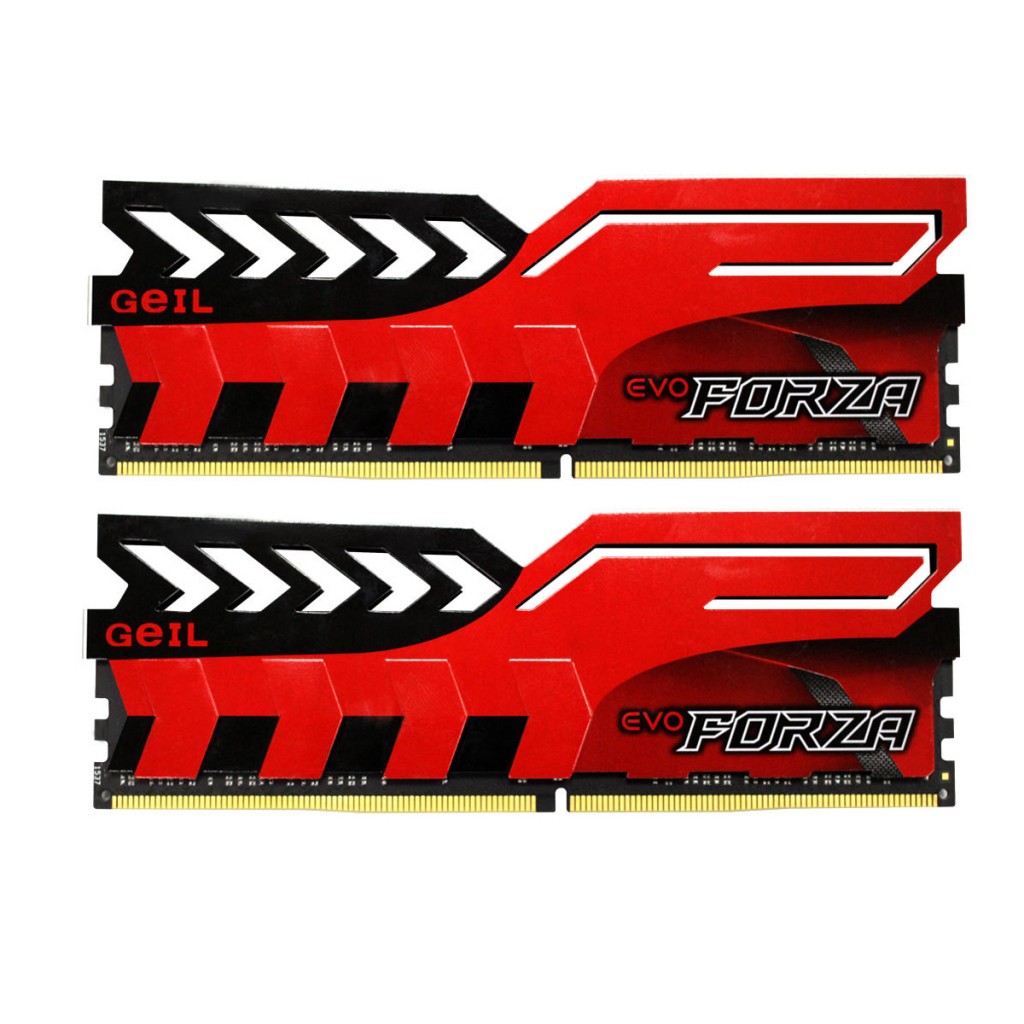 رم کامپیوتر DDR4 دو کاناله 2400 مگاهرتز CL17 گیل مدل Evo Forza ظرفیت 32 گیگابایت رم کامپیوتر DDR4 دو کاناله 2400 مگاهرتز CL17 گیل مدل Evo Forza ظرفیت 32 گیگابایت