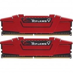 رم کامپیوتر DDR4 دو کاناله 3000 مگاهرتز CL15 جی اسکیل سری Ripjaws V ظرفیت 32 گیگابایت