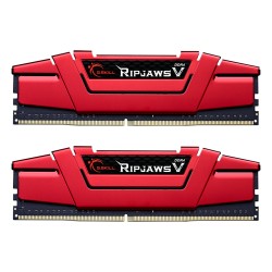 رم کامپیوتر DDR4 دو کاناله 3000 مگاهرتز CL16 جی اسکیل مدل ripjaws v ظرفیت 16 گیگابایت