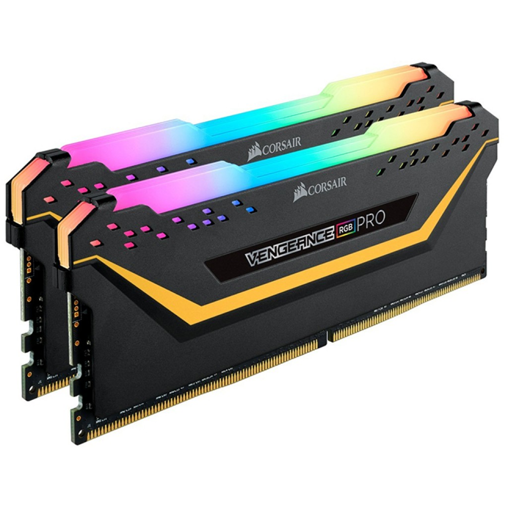 رم کامپیوتر DDR4 دو کاناله 3200 مگاهرتز CL16 کورسیر مدل VENGEANCE RGB PRO TUF GAMING EDITION ظرفیت 16 گیگابایت رم کامپیوتر DDR4 دو کاناله 3200 مگاهرتز CL16 کورسیر مدل VENGEANCE RGB PRO TUF GAMING EDITION ظرفیت 16 گیگابایت