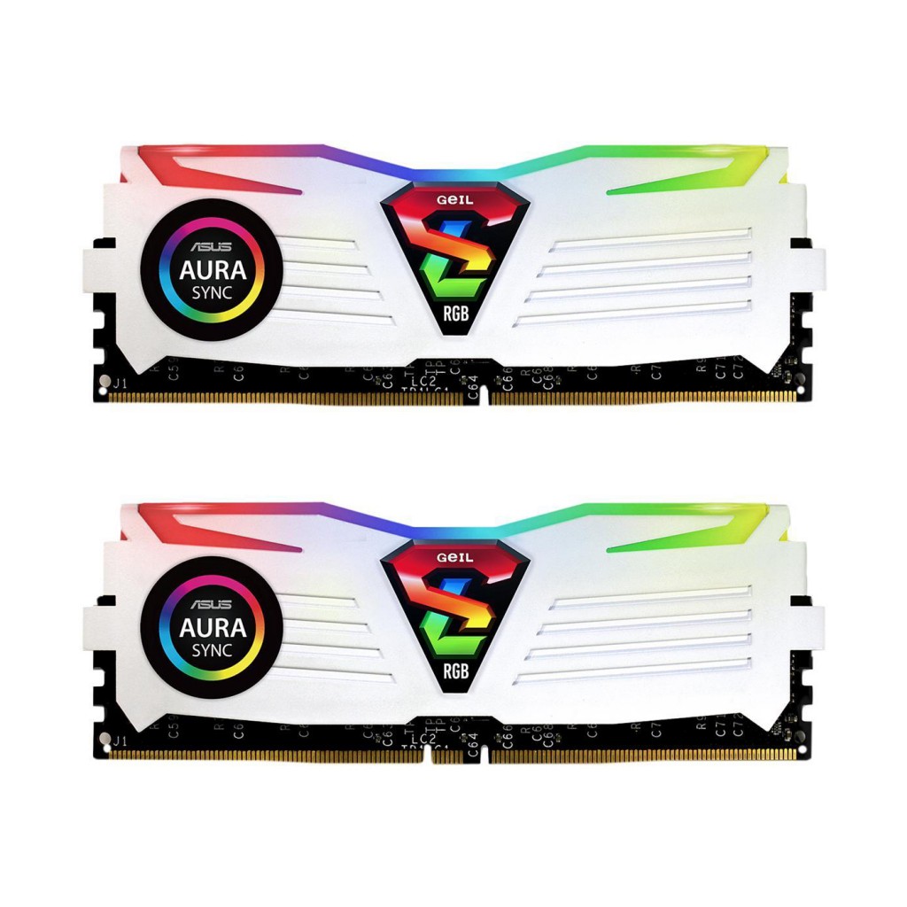 رم کامپیوتر DDR4 دوکاناله 3200 مگاهرتز CL16 گیل مدل Super Luce RGB ظرفیت 32 گیگابایت رم کامپیوتر DDR4 دوکاناله 3200 مگاهرتز CL16 گیل مدل Super Luce RGB ظرفیت 32 گیگابایت