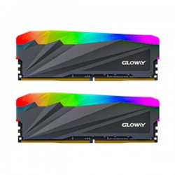 رم کامپیوتر DDR4 دو کاناله 3200 مگاهرتز CL16 گلووی مدل Sparkle ظرفیت 16گیگابایت