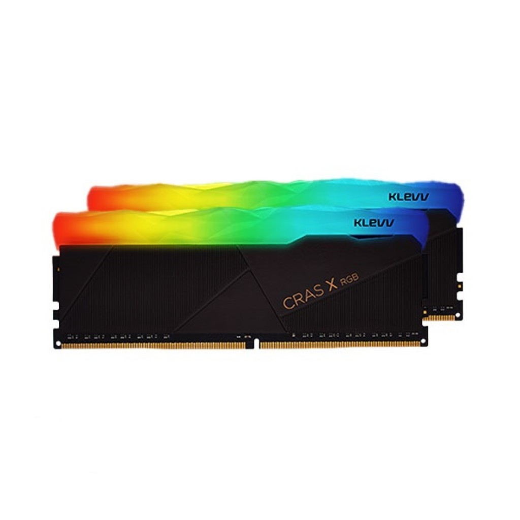 رم کامپیوتر DDR4 دو کاناله 3200 مگاهرتز CL16 کلو مدل CRAS-X RGB ظرفیت 16 گیگابایت رم کامپیوتر DDR4 دو کاناله 3200 مگاهرتز CL16 کلو مدل CRAS-X RGB ظرفیت 16 گیگابایت
