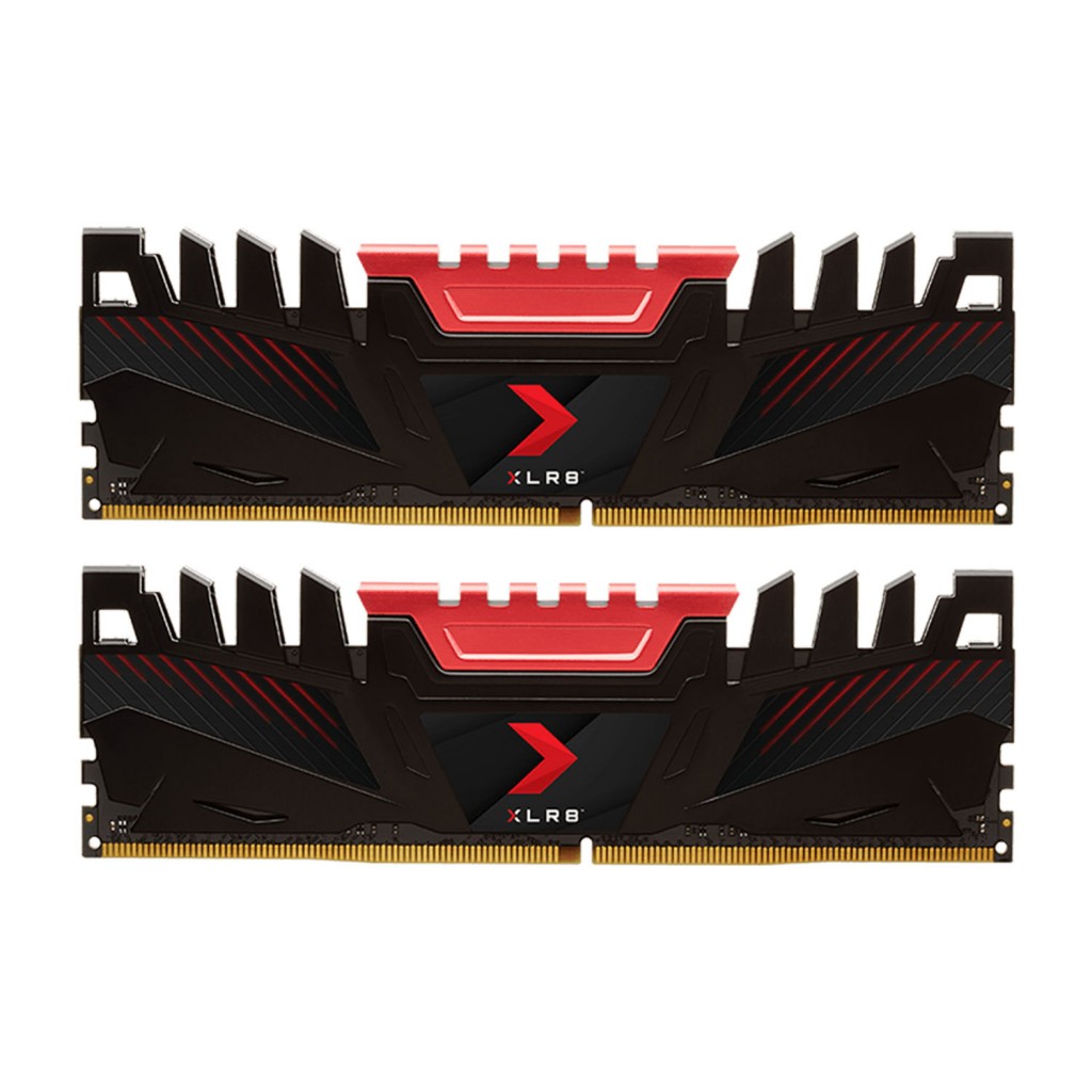 رم کامپیوتر DDR4 دو کاناله 3200 مگا هرتز CL16 پی اِن وای مدل XLR8 ظرفیت 16 گیگا بایت رم کامپیوتر DDR4 دو کاناله 3200 مگا هرتز CL16 پی اِن وای مدل XLR8 ظرفیت 16 گیگا بایت