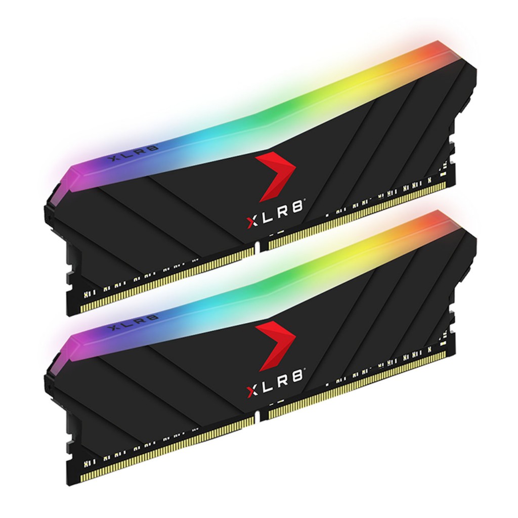 رم کامپیوتر DDR4 دو کاناله 3200مگا هرتز CL16 پی ان وای مدل XLR8 RGB ظرفیت32 گیگا بایت رم کامپیوتر DDR4 دو کاناله 3200مگا هرتز CL16 پی ان وای مدل XLR8 RGB ظرفیت32 گیگا بایت