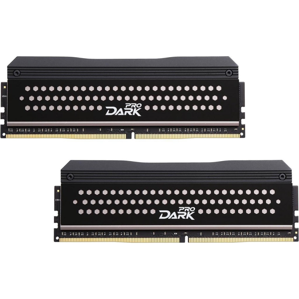 رم کامپیوتر DDR4 دو کاناله 3200 مگاهرتز CL16 تیم گروپ مدل Dark Pro ظرفیت 16 گیگابایت رم کامپیوتر DDR4 دو کاناله 3200 مگاهرتز CL16 تیم گروپ مدل Dark Pro ظرفیت 16 گیگابایت