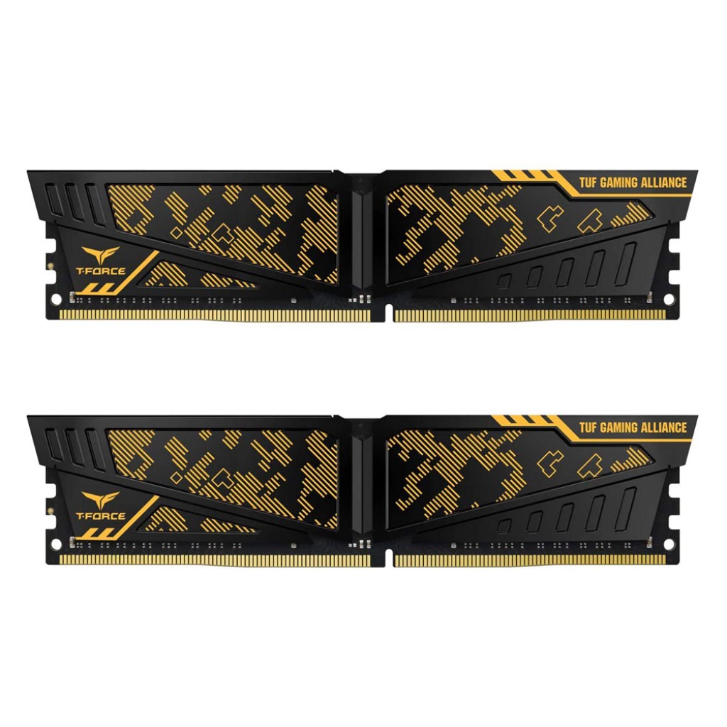 رم کامپیوتر DDR4 دو کاناله 3200 مگاهرتز CL16 تیم گروپ مدل VULCAN TUF ظرفیت 16 گیگابایت رم کامپیوتر DDR4 دو کاناله 3200 مگاهرتز CL16 تیم گروپ مدل VULCAN TUF ظرفیت 16 گیگابایت