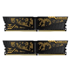 رم کامپیوتر DDR4 دو کاناله 3200 مگاهرتز CL16 تیم گروپ مدل VULCAN TUF ظرفیت 32 گیگابایت
