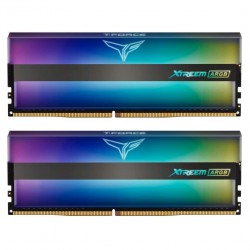 رم کامپیوتر DDR4 دو کاناله 3200 مگاهرتز CL16 تیم گروپ مدل XTREEM ARGB ظرفیت 16 گیگابایت