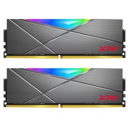 رم کامپیوتر DDR4 دو کاناله 3200 مگاهرتز CL16 ای دیتا ایکس پی جی مدل SPECTRIX D50 ظرفیت 32 گیگابایت