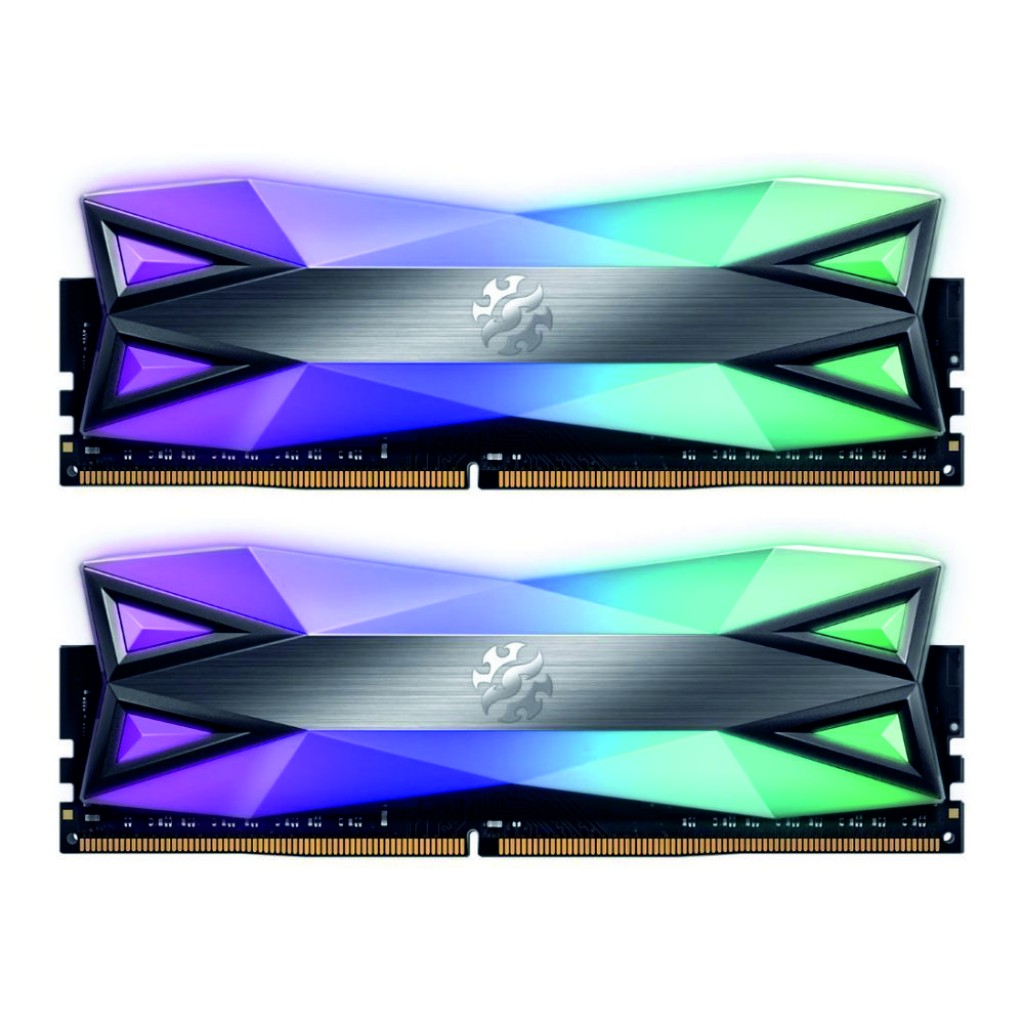 رم کامپیوتر DDR4 دو کاناله 3200 مگاهرتز CL16 ای دیتا ایکس پی جی مدل SPECTRIX D60G RGB ظرفیت 16 گیگابایت رم کامپیوتر DDR4 دو کاناله 3200 مگاهرتز CL16 ای دیتا ایکس پی جی مدل SPECTRIX D60G RGB ظرفیت 16 گیگابایت
