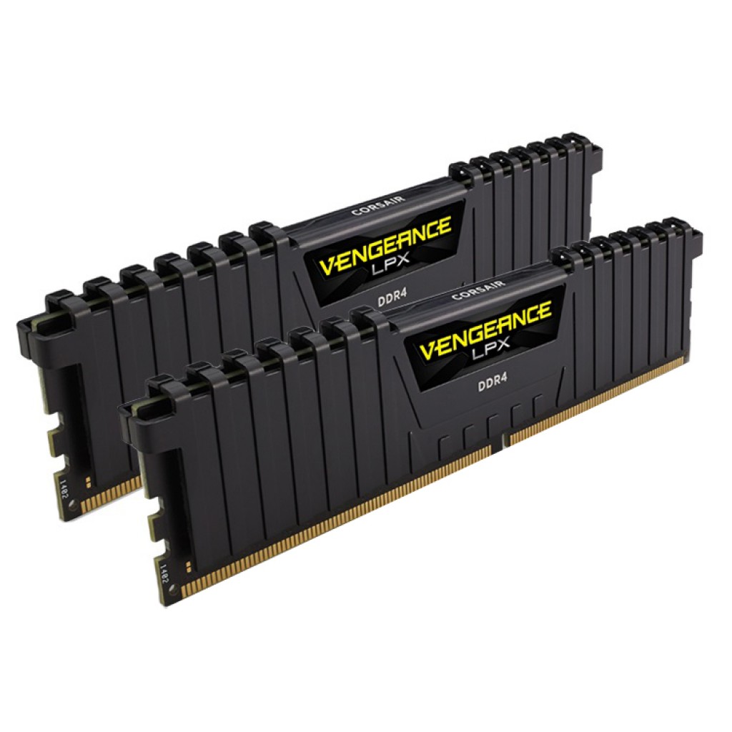 رم کامپیوتر DDR4 دو کاناله 3600 مگاهرتز CL18 کورسیر مدل VENGEANCE LPX ظرفیت 64 گیگابایت